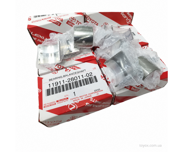 Вкладиш балансирного вала Toyota 11911-28011-02 Вкладиш балансирного вала Toyota 11911-28011-02