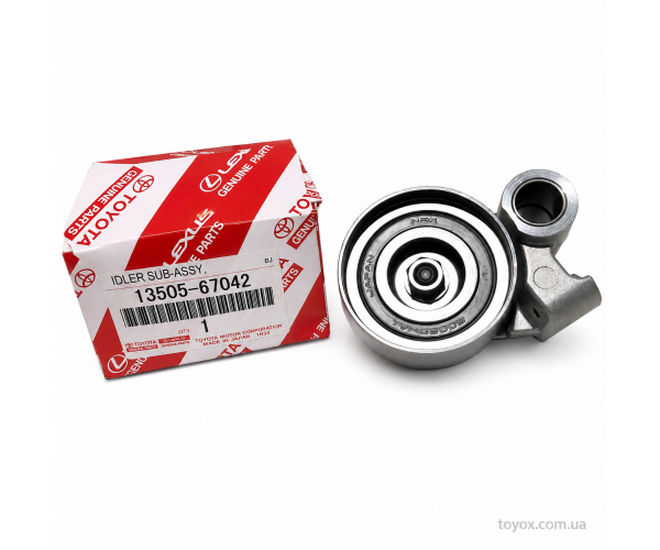 Ролик натягувача ременя ГРМ Toyota 13505-67042