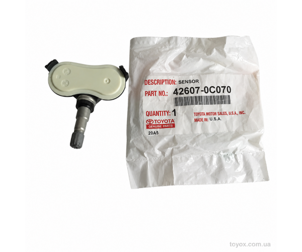 Датчик тиску в колесі Toyota 42607-0C070 Датчик тиску в колесі Toyota 42607-0C070