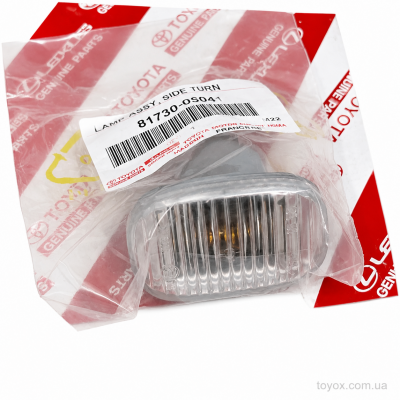 Повторювач повороту в крило Toyota 81730-05041 / 81730-05040 для Avensis Повторювач повороту в крило Toyota 81730-05041 / 81730-05040 для Avensis