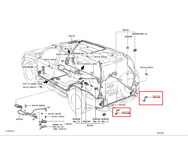 Провід ліхтаря заднього бампера Toyota Land Cruiser Prado 120 82214-60050 — купуйте за вигідною ціною в Києві, Україні - toyox.com.ua Провід ліхтаря заднього бампера Toyota Land Cruiser Prado 120 82214-60050 — купуйте за вигідною ціною в Києві, Україні - toyox.com.ua