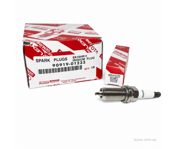 Іридієва свічка запалювання Toyota / Lexus SK16HR11 90919-01233 Іридієва свічка запалювання Toyota / Lexus SK16HR11 90919-01233