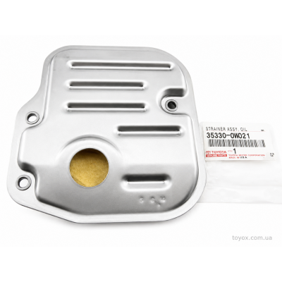 Фільтр АКПП Toyota 35330-0W021 для Toyota Yaris, Corolla, Vios, Auris, коробки U340E / U341E Фільтр АКПП Toyota 35330-0W021 для Toyota Yaris, Corolla, Vios, Auris, коробки U340E / U341E