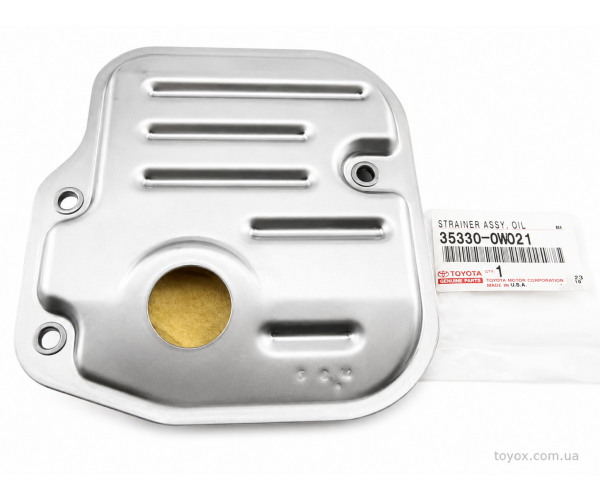 Фільтр АКПП Toyota 35330-0W021 для Toyota Yaris, Corolla, Vios, Auris, коробки U340E / U341E — купуйте за вигідною ціною в Києві, Україні - toyox.com.ua
