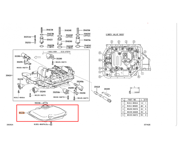 Фільтр АКПП Toyota 35330-0W021 для Toyota Yaris, Corolla, Vios, Auris, коробки U340E / U341E — купуйте за вигідною ціною в Києві, Україні - toyox.com.ua Фільтр АКПП Toyota 35330-0W021 для Toyota Yaris, Corolla, Vios, Auris, коробки U340E / U341E — купуйте за вигідною ціною в Києві, Україні - toyox.com.ua