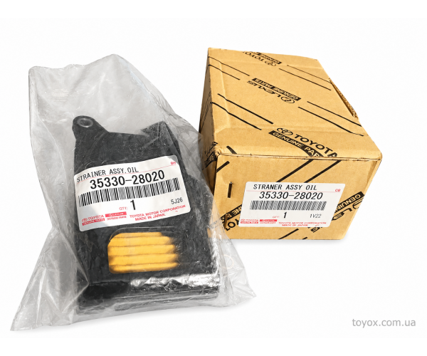 Фільтр варіатора CVT Toyota 35330-28020 для Toyota RAV4, C-HR, Harrier, Lexus NX, коробки K114 / K114F — купуйте за вигідною ціною в Києві, Україні - toyox.com.ua
