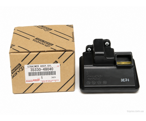 Фільтр АКПП Toyota 35330-48040 оригінал для Camry, RAV4, Highlander, Lexus ES/NX — купуйте за вигідною ціною в Києві, Україні - toyox.com.ua