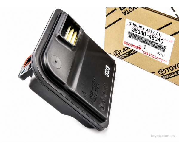 Фільтр АКПП Toyota 35330-48040 оригінал для Camry, RAV4, Highlander, Lexus ES/NX — купуйте за вигідною ціною в Києві, Україні - toyox.com.ua