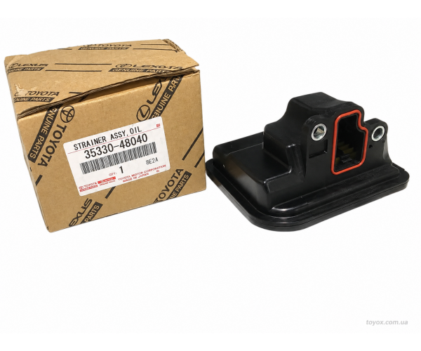 Фільтр АКПП Toyota 35330-48040 оригінал для Camry, RAV4, Highlander, Lexus ES/NX — купуйте за вигідною ціною в Києві, Україні - toyox.com.ua
