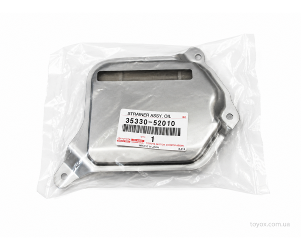 Фільтр АКПП Toyota 35330-52010 для Toyota Vitz, Yaris, Corolla, Probox, Succeed, коробки U440E / U441E — купуйте за вигідною ціною в Києві, Україні - toyox.com.ua Фільтр АКПП Toyota 35330-52010 для Toyota Vitz, Yaris, Corolla, Probox, Succeed, коробки U440E / U441E — купуйте за вигідною ціною в Києві, Україні - toyox.com.ua