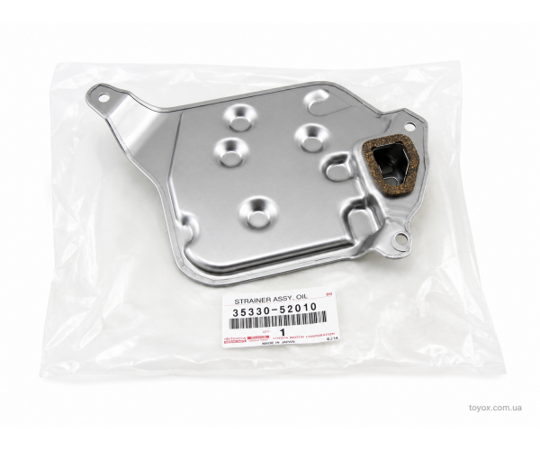 Фільтр АКПП Toyota 35330-52010 для Toyota Vitz, Yaris, Corolla, Probox, Succeed, коробки U440E / U441E — купуйте за вигідною ціною в Києві, Україні - toyox.com.ua Фільтр АКПП Toyota 35330-52010 для Toyota Vitz, Yaris, Corolla, Probox, Succeed, коробки U440E / U441E — купуйте за вигідною ціною в Києві, Україні - toyox.com.ua