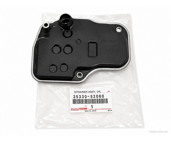 Фільтр коробки варіатор CVT Toyota 35330-52060 для Toyota Yaris, Yaris Hybrid, Vios, Verso-S, коробка K411 — купуйте за вигідною ціною в Києві, Україні - toyox.com.ua Фільтр коробки варіатор CVT Toyota 35330-52060 для Toyota Yaris, Yaris Hybrid, Vios, Verso-S, коробка K411 — купуйте за вигідною ціною в Києві, Україні - toyox.com.ua