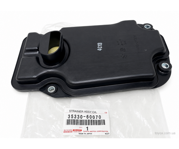 Фільтр коробки передач автомат Toyota 35330-60070 для Toyota Land Cruiser, Lexus LX/GX, Tundra, Sequoia — купуйте за вигідною ціною в Києві, Україні - toyox.com.ua Фільтр коробки передач автомат Toyota 35330-60070 для Toyota Land Cruiser, Lexus LX/GX, Tundra, Sequoia — купуйте за вигідною ціною в Києві, Україні - toyox.com.ua