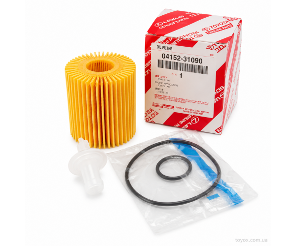Масляний фільтр-картридж Toyota Lexus 04152-31090 — загальний вигляд