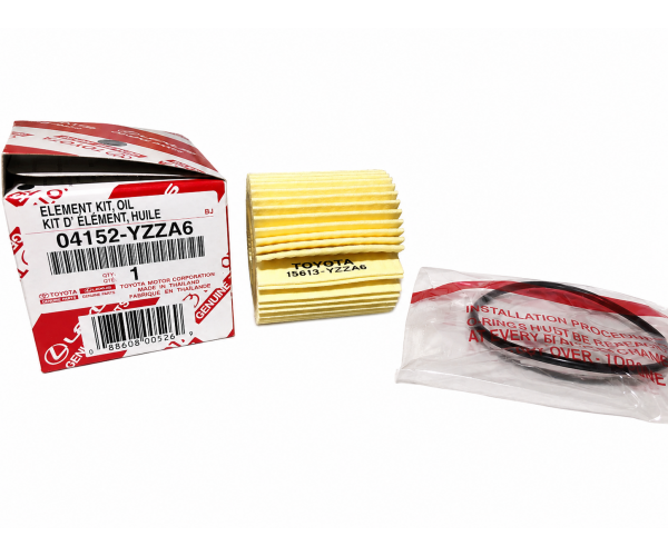Фільтр масляний двигуна картридж Toyota / Lexus 04152-YZZA6 — купуйте за вигідною ціною в Києві, Україні - toyox.com.ua