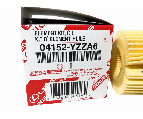 Фільтр масляний двигуна картридж Toyota / Lexus 04152-YZZA6 — купуйте за вигідною ціною в Києві, Україні - toyox.com.ua