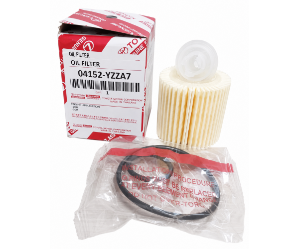 Фільтр масляний двигуна картридж Toyota / Lexus 04152-YZZA7 — купуйте за вигідною ціною в Києві, Україні - toyox.com.ua