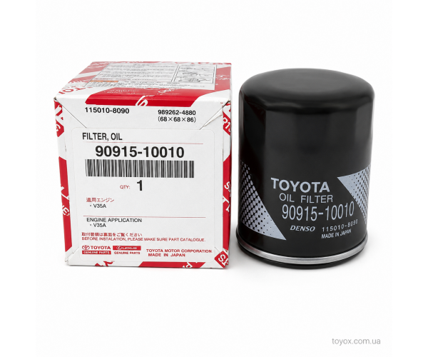 Масляний фільтр Toyota / Lexus 90915-10010 — основне фото товару