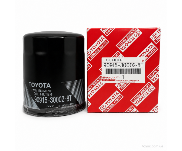 Масляний фільтр Toyota 90915-30002-8T — загальний вигляд