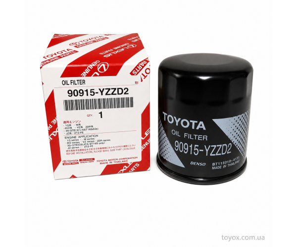 Масляний фільтр двигуна Toyota / Lexus 90915-YZZD2 Масляний фільтр двигуна Toyota / Lexus 90915-YZZD2