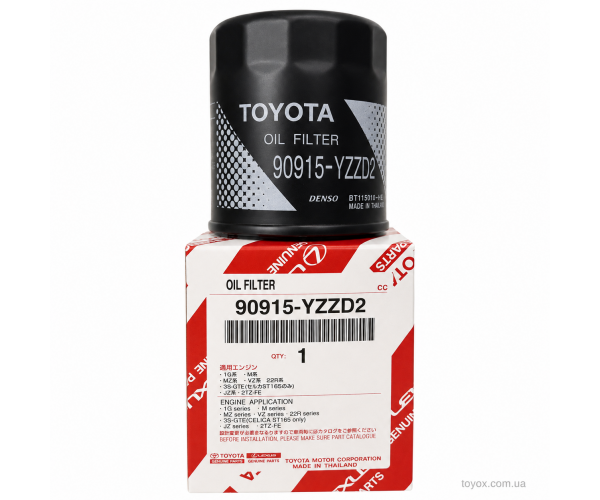Масляний фільтр двигуна Toyota / Lexus 90915-YZZD2 Масляний фільтр двигуна Toyota / Lexus 90915-YZZD2