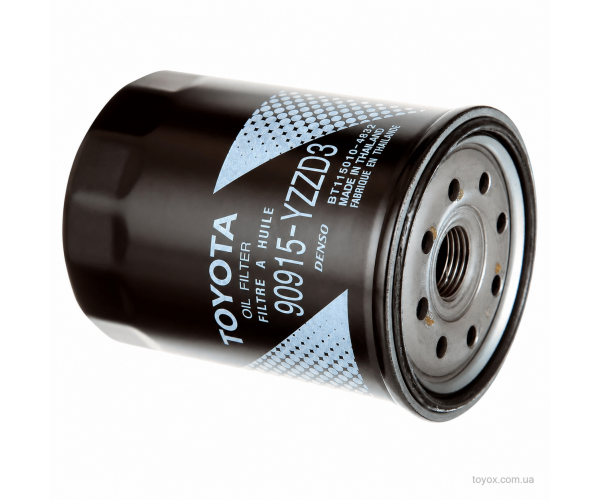 Фільтр масляний двигуна Toyota / Lexus 90915-YZZD3 для Lexus LS/GS/SC, Toyota Land Cruiser, Hilux, Tacoma — купуйте за вигідною ціною в Києві, Україні - toyox.com.ua