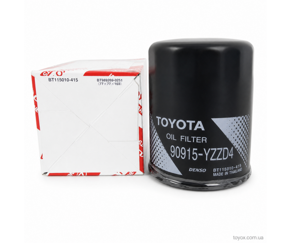 Масляний фільтр Toyota / Lexus 90915-YZZD4 Масляний фільтр Toyota / Lexus 90915-YZZD4