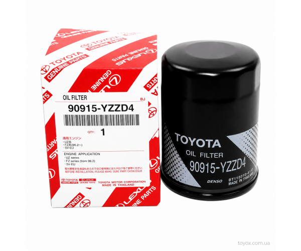Масляний фільтр Toyota / Lexus 90915-YZZD4 — основне фото товару
