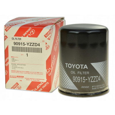 Масляний фільтр двигуна Toyota 90915-YZZD4 / 90915-20004 / 90915-YZZJ4 для Land Cruiser, Prado 120, FJ Cruiser, 4Runner, Tundra, Sequoia, GX470, LX470 Масляний фільтр двигуна Toyota 90915-YZZD4 / 90915-20004 / 90915-YZZJ4 для Land Cruiser, Prado 120, FJ Cruiser, 4Runner, Tundra, Sequoia, GX470, LX470
