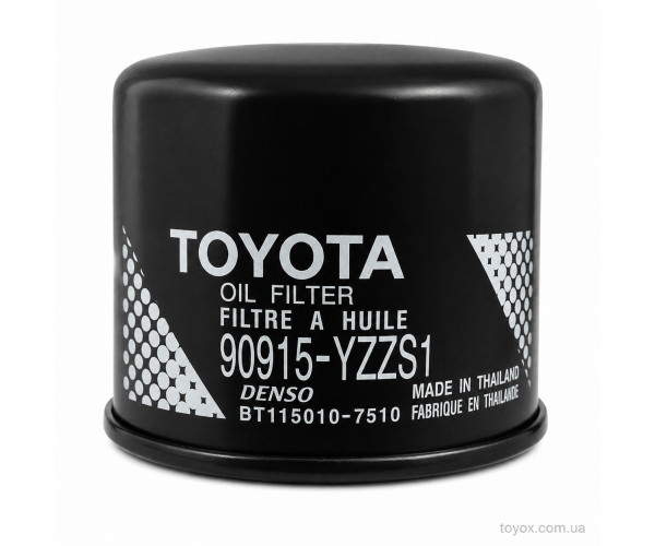 Масляний фільтр двигуна Toyota 86, GR86, GT86 і Scion FR-S 90915-YZZS1 — основне фото товару