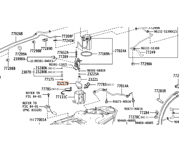 Фільтр паливний сіточка в баку Toyota Highlander, Harrier / Lexus RX, NX 23217-36010 — купуйте за вигідною ціною в Києві, Україні - toyox.com.ua Фільтр паливний сіточка в баку Toyota Highlander, Harrier / Lexus RX, NX 23217-36010 — купуйте за вигідною ціною в Києві, Україні - toyox.com.ua