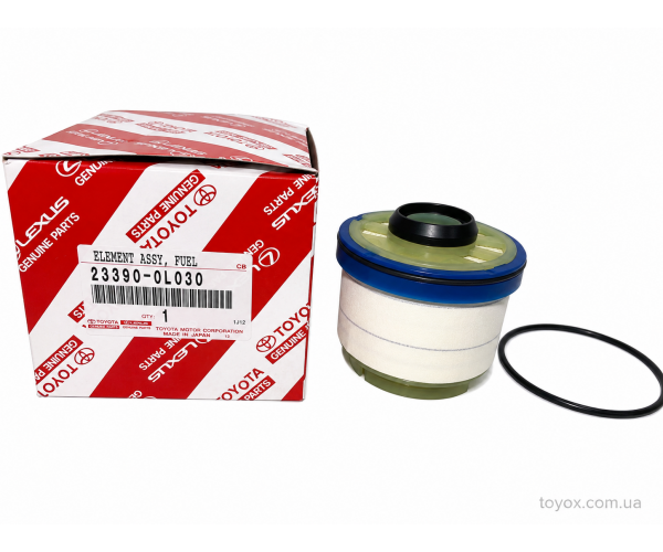 Фільтр паливний дизельний Toyota 23390-0L030 картридж підкапотної колби для Toyota Hilux, Hiace, Lexus IS 2xxD — купуйте за вигідною ціною в Києві, Україні - toyox.com.ua Фільтр паливний дизельний Toyota 23390-0L030 картридж підкапотної колби для Toyota Hilux, Hiace, Lexus IS 2xxD — купуйте за вигідною ціною в Києві, Україні - toyox.com.ua