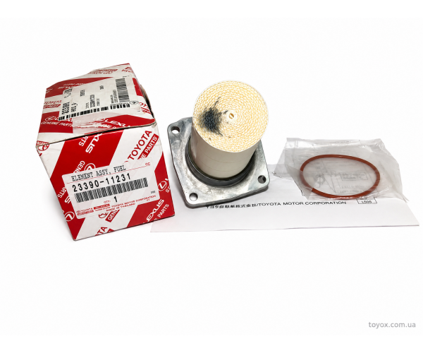 Фільтр паливний Toyota 23390-11231 для Toyota Hilux, Fortuner, Hiace, Land Cruiser Prado — купуйте за вигідною ціною в Києві, Україні - toyox.com.ua Фільтр паливний Toyota 23390-11231 для Toyota Hilux, Fortuner, Hiace, Land Cruiser Prado — купуйте за вигідною ціною в Києві, Україні - toyox.com.ua