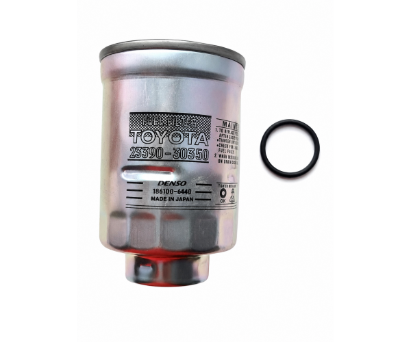 Фільтр паливний дизельний під капотом Toyota 23390-30350 для Toyota Hiace, Land Cruiser Prado, Hilux — купуйте за вигідною ціною в Києві, Україні - toyox.com.ua