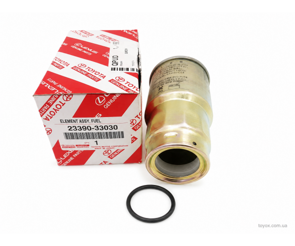 Фільтр паливний дизельний Toyota 23390-33030 у підкапотну колбу для Toyota RAV4, Corolla, Avensis, Yaris — купуйте за вигідною ціною в Києві, Україні - toyox.com.ua Фільтр паливний дизельний Toyota 23390-33030 у підкапотну колбу для Toyota RAV4, Corolla, Avensis, Yaris — купуйте за вигідною ціною в Києві, Україні - toyox.com.ua