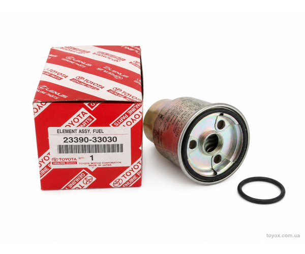 Фільтр паливний дизельний Toyota 23390-33030 у підкапотну колбу для Toyota RAV4, Corolla, Avensis, Yaris — купуйте за вигідною ціною в Києві, Україні - toyox.com.ua Фільтр паливний дизельний Toyota 23390-33030 у підкапотну колбу для Toyota RAV4, Corolla, Avensis, Yaris — купуйте за вигідною ціною в Києві, Україні - toyox.com.ua