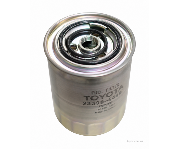 Фільтр паливний дизельний під капотом Toyota 23390-64480 для Toyota Corolla, Hilux, Hiace, Land Cruiser Prado — купуйте за вигідною ціною в Києві, Україні - toyox.com.ua