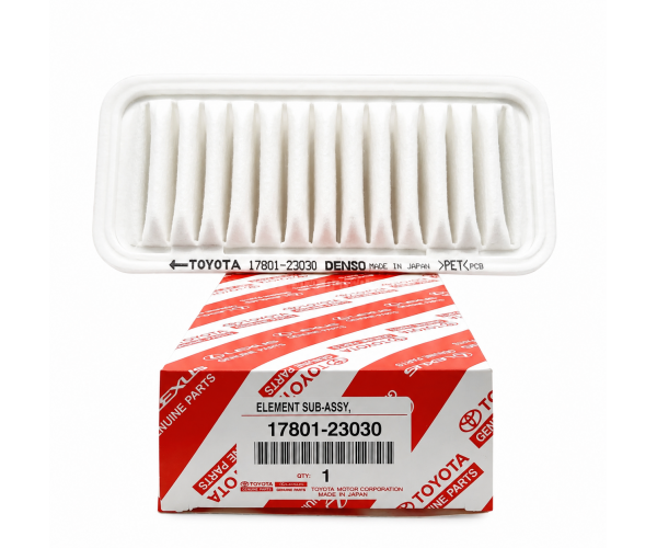 Фільтр повітряний двигуна Toyota Yaris, Vitz, Aygo, Passo, Ractis 17801-23030 — купуйте за вигідною ціною в Києві, Україні - toyox.com.ua Фільтр повітряний двигуна Toyota Yaris, Vitz, Aygo, Passo, Ractis 17801-23030 — купуйте за вигідною ціною в Києві, Україні - toyox.com.ua