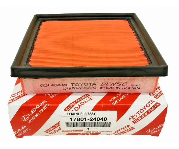 Фільтр повітряний двигуна Toyota Yaris, Aqua, Corolla, C-HR, Lexus UX 17801-24040 — купуйте за вигідною ціною в Києві, Україні - toyox.com.ua