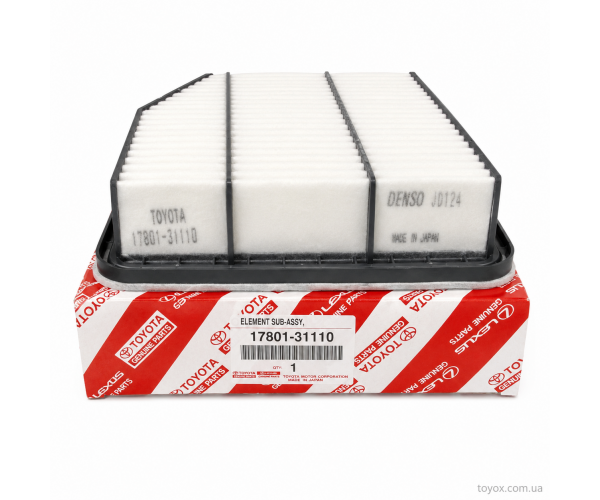 Повітряний фільтр двигуна Toyota / Lexus 17801-31110