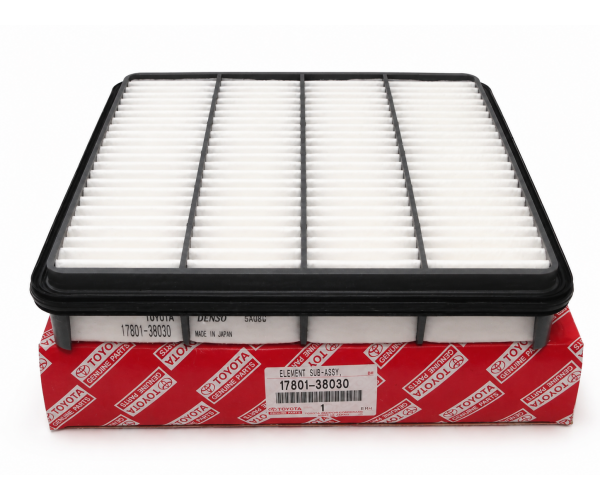 Фільтр повітряний двигуна Toyota Land Cruiser 200, Tundra, Lexus LX / LS 17801-38030 — купуйте за вигідною ціною в Києві, Україні - toyox.com.ua