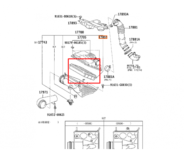 Фільтр повітряний двигуна Toyota Land Cruiser Prado, Hilux Surf, Lexus GX470 / LX470 17801-50040 — купуйте за вигідною ціною в Києві, Україні - toyox.com.ua Фільтр повітряний двигуна Toyota Land Cruiser Prado, Hilux Surf, Lexus GX470 / LX470 17801-50040 — купуйте за вигідною ціною в Києві, Україні - toyox.com.ua