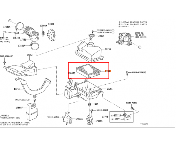 Фільтр повітряний двигуна Toyota Camry, Highlander, Lexus RX / NX / ES 17801-YZZ11 — купуйте за вигідною ціною в Києві, Україні - toyox.com.ua Фільтр повітряний двигуна Toyota Camry, Highlander, Lexus RX / NX / ES 17801-YZZ11 — купуйте за вигідною ціною в Києві, Україні - toyox.com.ua
