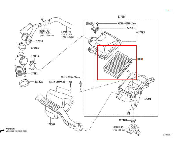 Фільтр повітряний двигуна Toyota Prius, Corolla, Auris, RAV4, Lexus CT / NX 17801-YZZ12 — купуйте за вигідною ціною в Києві, Україні - toyox.com.ua Фільтр повітряний двигуна Toyota Prius, Corolla, Auris, RAV4, Lexus CT / NX 17801-YZZ12 — купуйте за вигідною ціною в Києві, Україні - toyox.com.ua