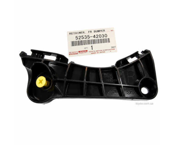 Оригінальний правий кронштейн переднього бампера Toyota RAV4 / Vanguard 52535-42030
