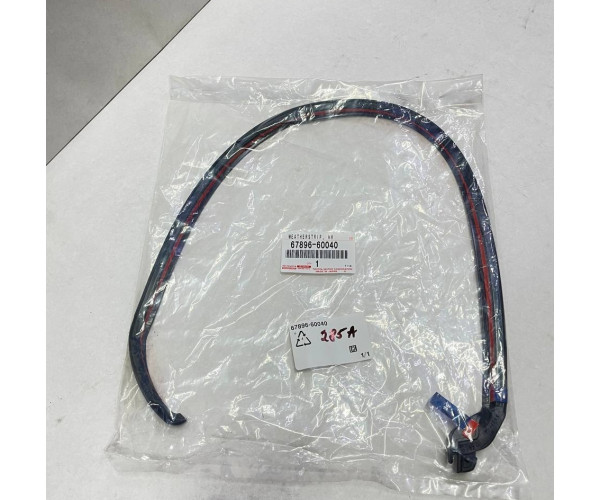 Ущільнювач задніх лівих дверей Toyota Land Cruiser Prado 150 / Lexus GX400, GX460 67896-60040 — купуйте за вигідною ціною в Києві, Україні - toyox.com.ua