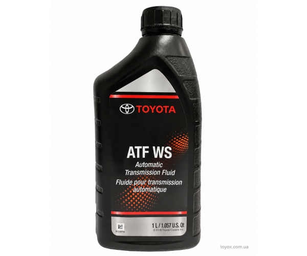 Олива трансмісійна для АКПП Toyota ATF WS 0.946л 00289-ATFWS — купуйте за вигідною ціною в Києві, Україні - toyox.com.ua