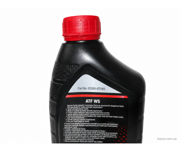 Олива трансмісійна для АКПП Toyota ATF WS 0.946л 00289-ATFWS — купуйте за вигідною ціною в Києві, Україні - toyox.com.ua Олива трансмісійна для АКПП Toyota ATF WS 0.946л 00289-ATFWS — купуйте за вигідною ціною в Києві, Україні - toyox.com.ua