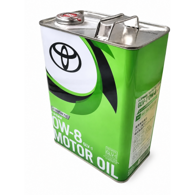 Моторна олива Toyota Motor Oil 0W-8 GLV-1 4 л 08880-12905