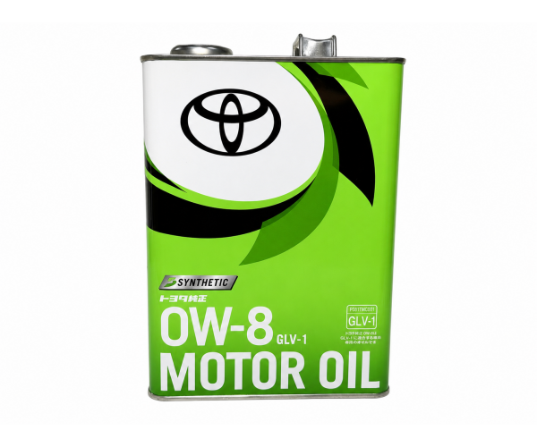 Моторна олива Toyota Motor Oil 0W-8 GLV-1 4 л 08880-12905 — купуйте за вигідною ціною в Києві, Україні - toyox.com.ua